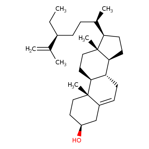 Stigmasta-5,25-dien-3-ol, (3β,24S)-