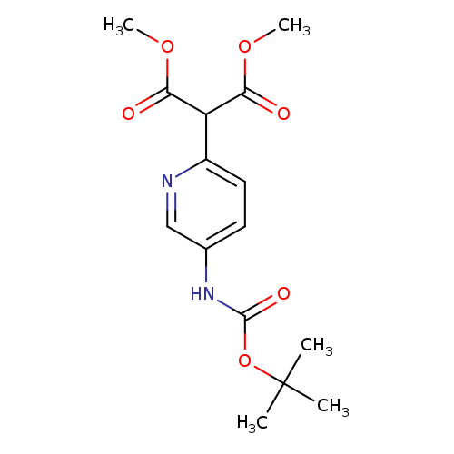 1,3-Dimethyl 2-(5-{[(tert-butoxy)carbonyl]amino}pyridin-2-yl)propanedioate