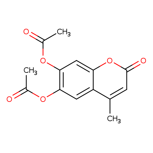 6,7-DIACETOXY-4-METHYLCOUMARIN