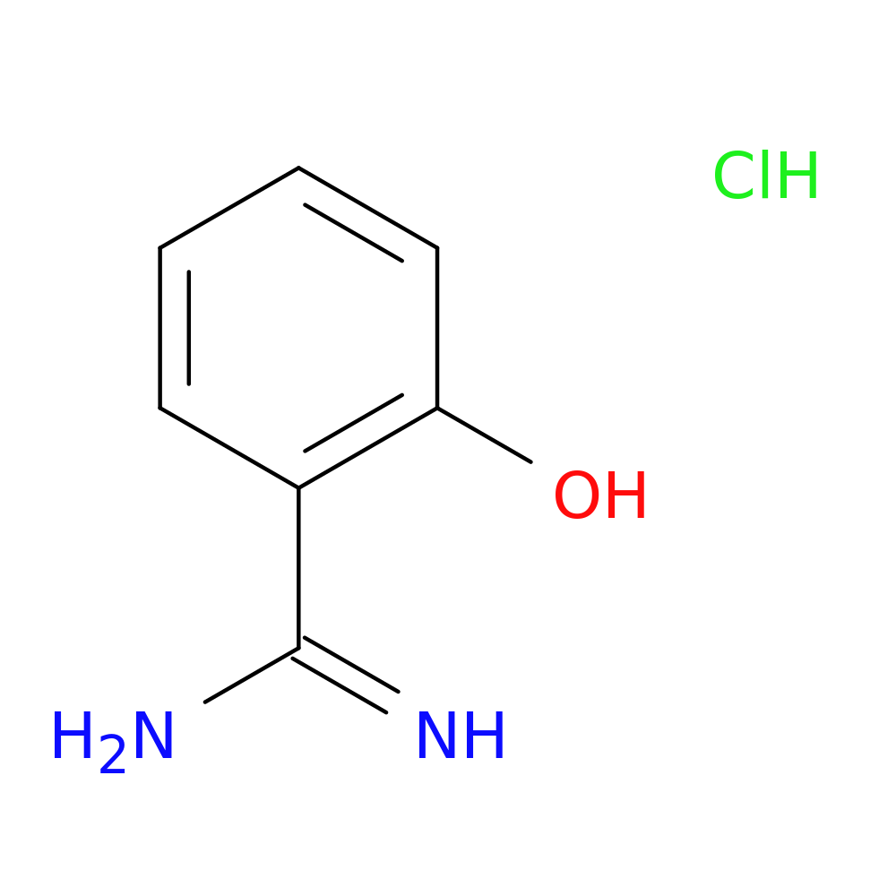 2-hydroxybenzene-1-carboximidamide hydrochloride