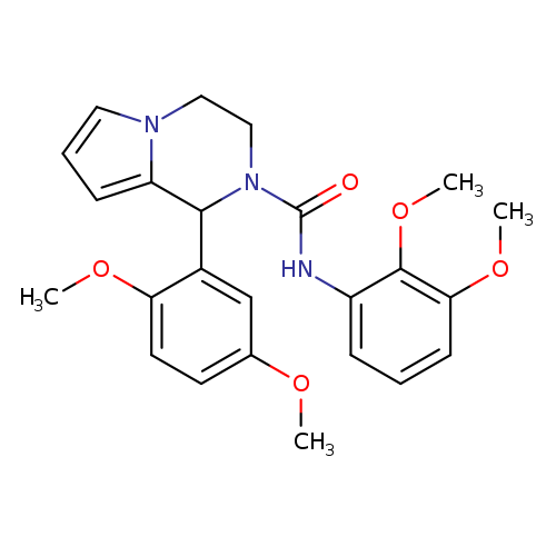 N-(2,3-dimethoxyphenyl)-1-(2,5-dimethoxyphenyl)-1H,2H,3H,4H-pyrrolo[1,2-a]pyrazine-2-carboxamide