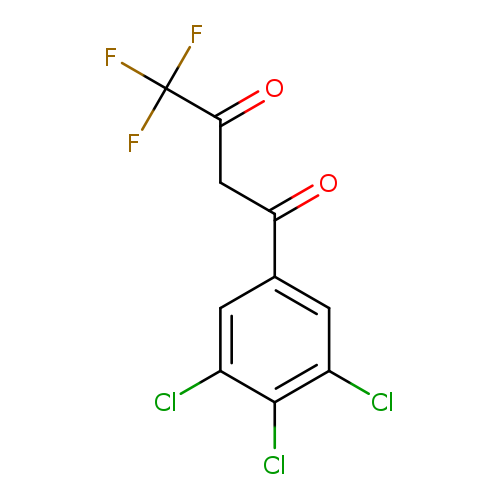 4,4,4-trifluoro-1-(3,4,5-trichlorophenyl)butane-1,3-dione