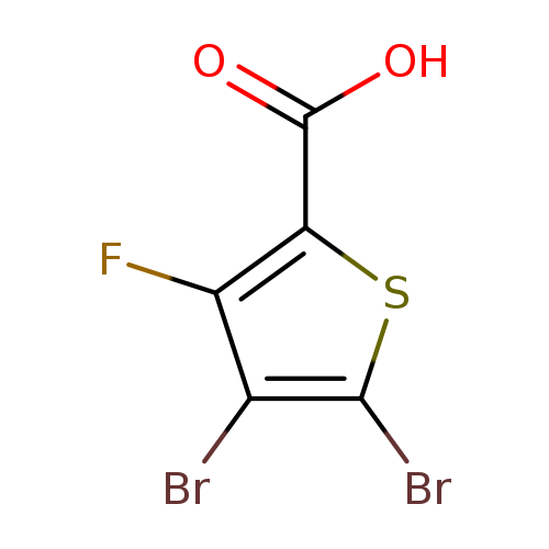 4,5-Dibromo-3-fluorothiophene-2-carboxylicacid