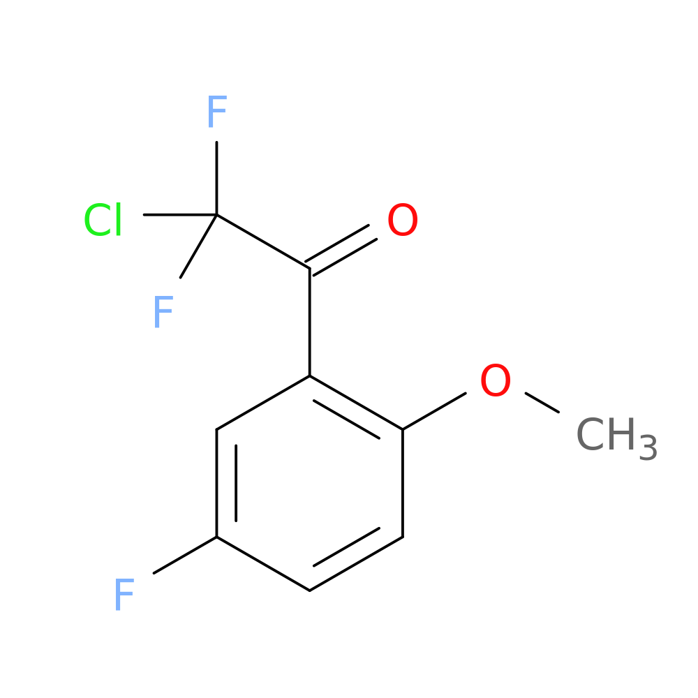 2-Chloro-2,2-difluoro-1-(5-fluoro-2-methoxyphenyl)ethanone
