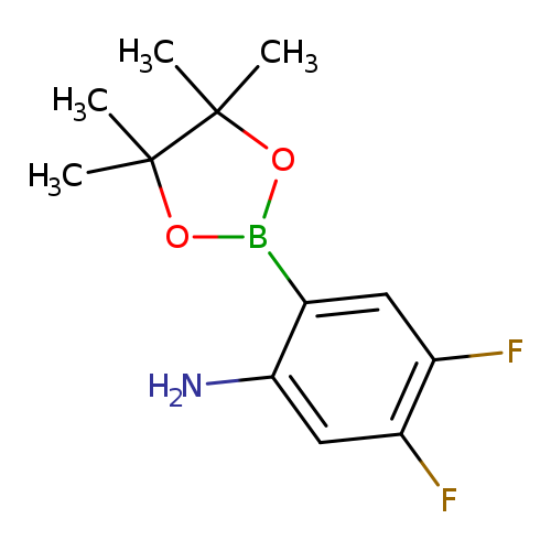 4,5-Difluoro-2-(tetramethyl-1,3,2-dioxaborolan-2-yl)aniline