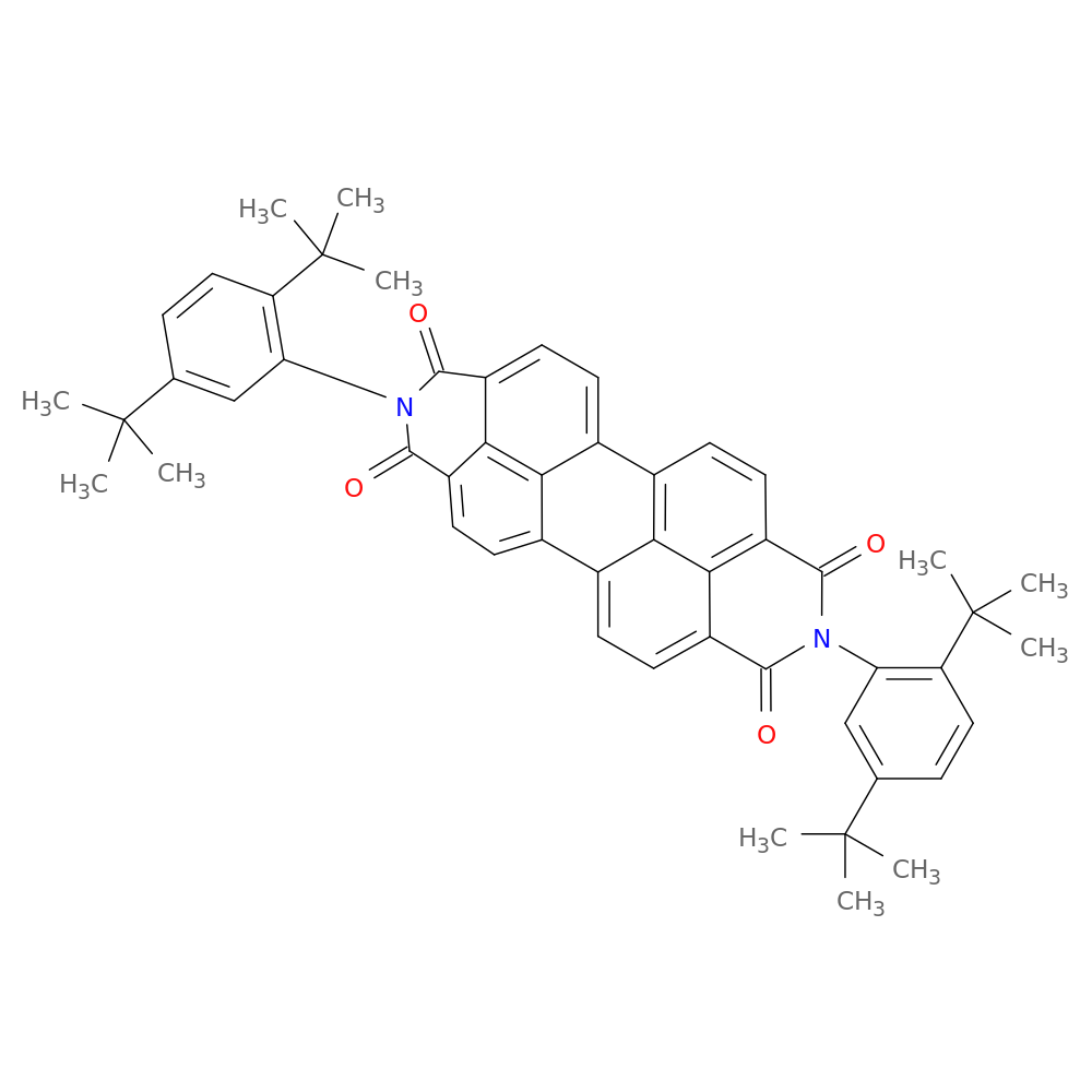 2,9-Bis(2,5-di-tert-butylphenyl)anthra[2,1,9-def:6,5,10-d'e'f']diisoquinoline-1,3,8,10(2H,9H)-tetraone