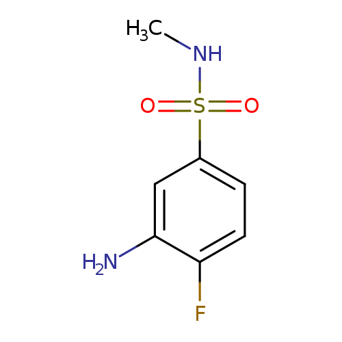 3-AMINO-4-FLUORO-N-METHYL-BENZENESULFONAMIDE