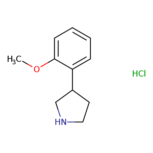 3-(2-Methoxyphenyl)pyrrolidine hydrochloride