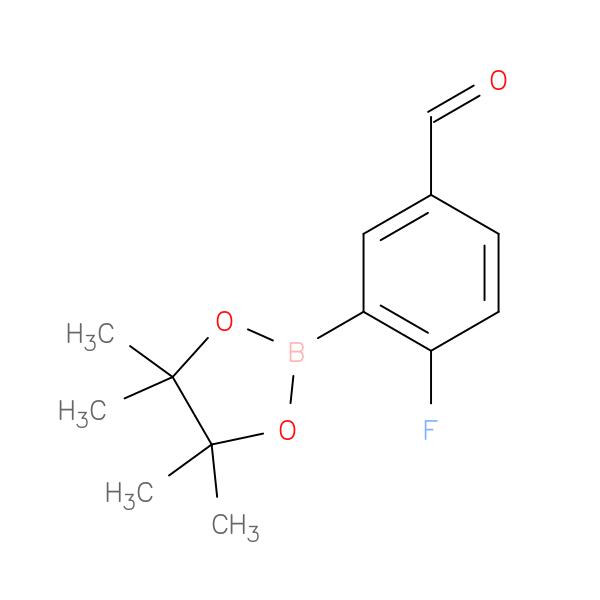 2-Fluoro-5-formylphenylboronic acid, pinacol ester