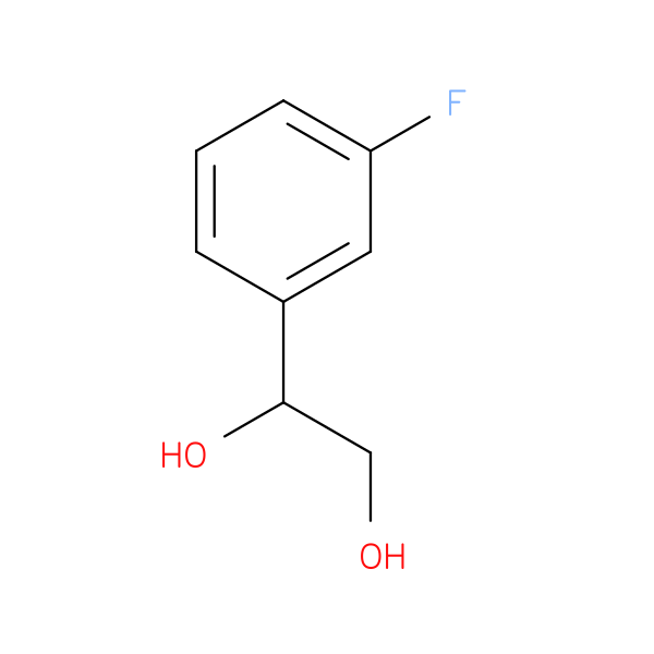 1-(3-fluorophenyl)ethane-1,2-diol