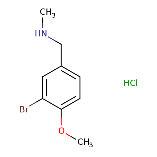 (3-BROMO-4-METHOXY-BENZYL)-METHYL-AMINE HYDROCHLORIDE