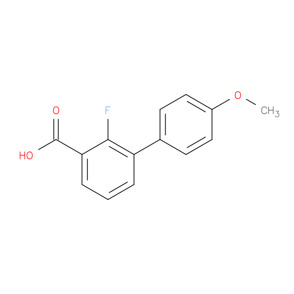 2-Fluoro-3-(4-methoxyphenyl)benzoic acid