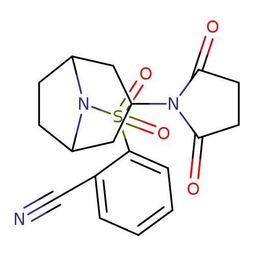 2-{[3-(2,5-dioxopyrrolidin-1-yl)-8-azabicyclo[3.2.1]octan-8-yl]sulfonyl}benzonitrile