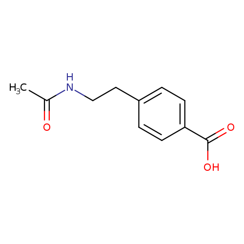 Benzoic acid,4-[2-(acetylamino)ethyl]-