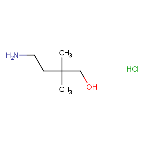 4-Amino-2,2-dimethylbutan-1-ol hydrochloride
