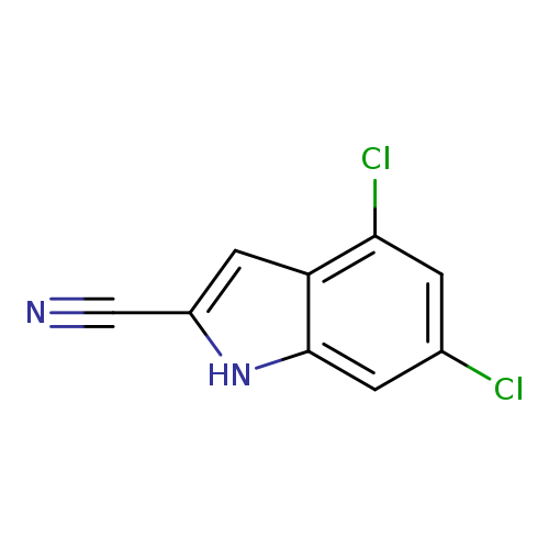 1H-INDOLE-2-CARBONITRILE, 4,6-DICHLORO-