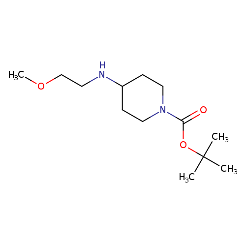 4-(2-Methoxyethylamino)piperidine-1-carboxylic acid tert-butyl ester