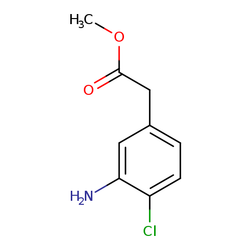 3-AMINO-4-CHLOROPHENYLACETIC ACID METHYL ESTER