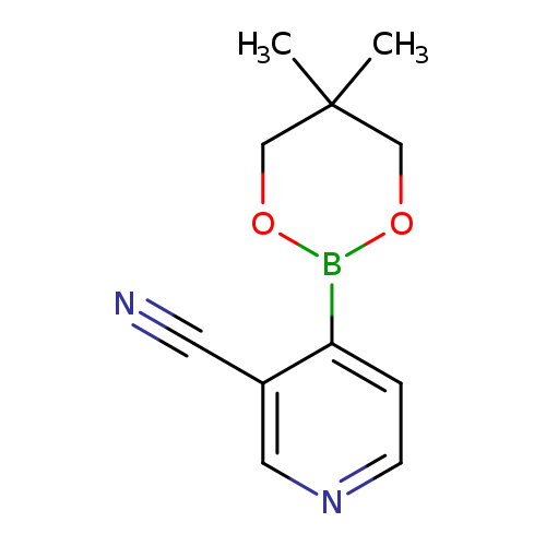 3-Cyano-4-(5,5-Dimethyl-[1,3,2]dioxaborinan-2-yl)-pyridine