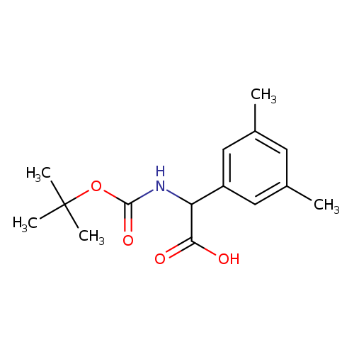 2-{[(tert-butoxy)carbonyl]amino}-2-(3,5-dimethylphenyl)acetic acid