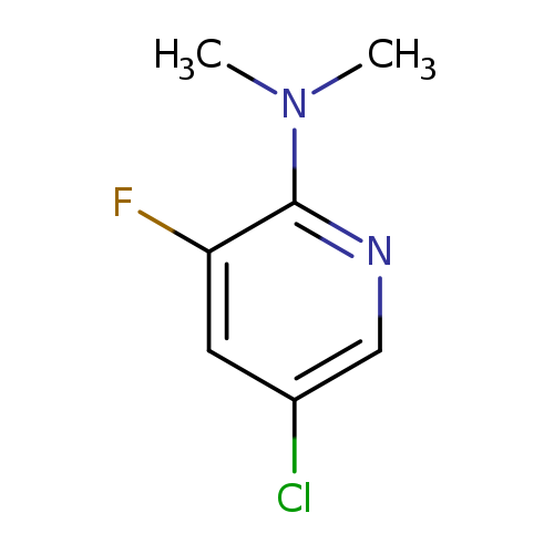 2-Pyridinamine, 5-chloro-3-fluoro-N,N-dimethyl-