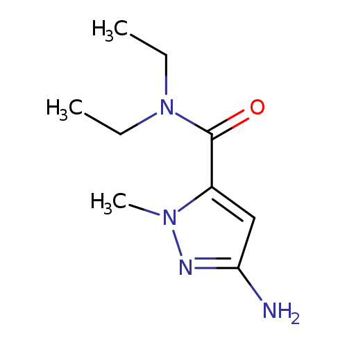 3-Amino-N,N-diethyl-1-methyl-1H-pyrazole-5-carboxamide