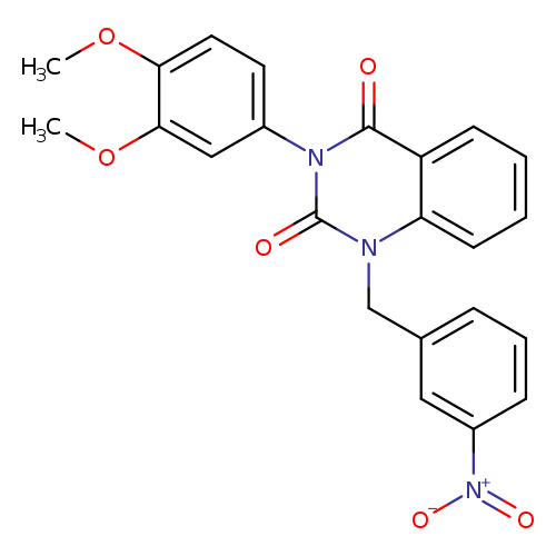 3-(3,4-dimethoxyphenyl)-1-[(3-nitrophenyl)methyl]-1,2,3,4-tetrahydroquinazoline-2,4-dione