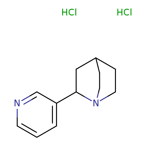 (±)-2-(3-Pyridinyl)-1-azabicyclo[2.2.2]octanedihydrochloride