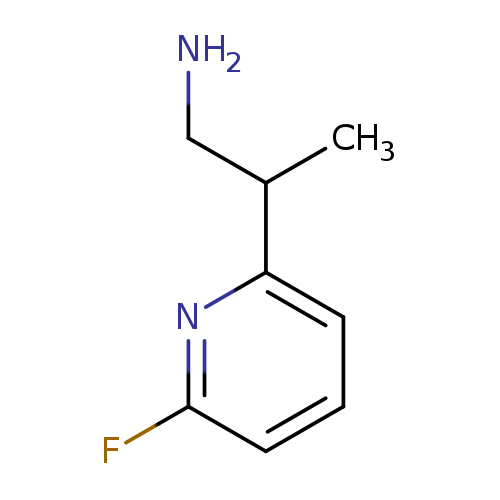 2-(6-fluoropyridin-2-yl)propan-1-amine