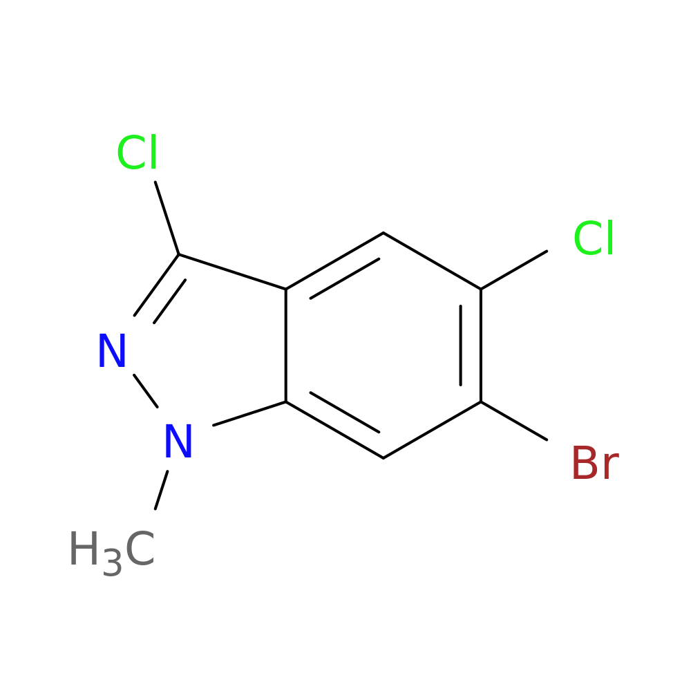6-bromo-3,5-dichloro-1-methyl-1H-indazole