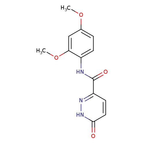 N-(2,4-dimethoxyphenyl)-6-oxo-1,6-dihydropyridazine-3-carboxamide