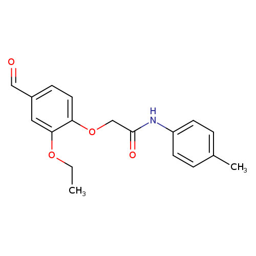 2-(2-ethoxy-4-formylphenoxy)-N-(4-methylphenyl)acetamide