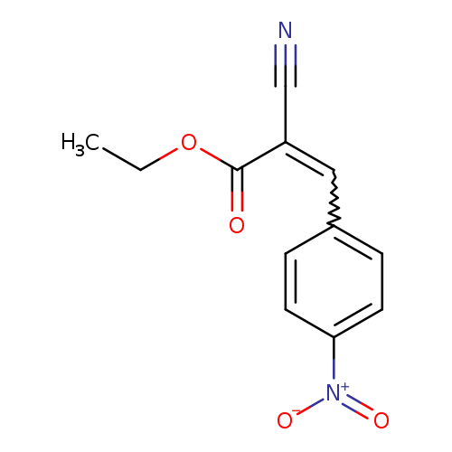 Ethyl (2E)-2-cyano-3-(4-nitrophenyl)-2-propenoate