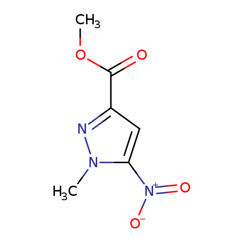 1H-Pyrazole-3-carboxylic acid, 1-methyl-5-nitro-, methyl ester