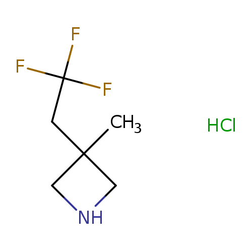 3-methyl-3-(2,2,2-trifluoroethyl)azetidine hydrochloride