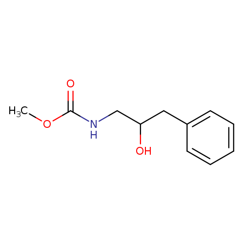 methyl N-(2-hydroxy-3-phenylpropyl)carbamate