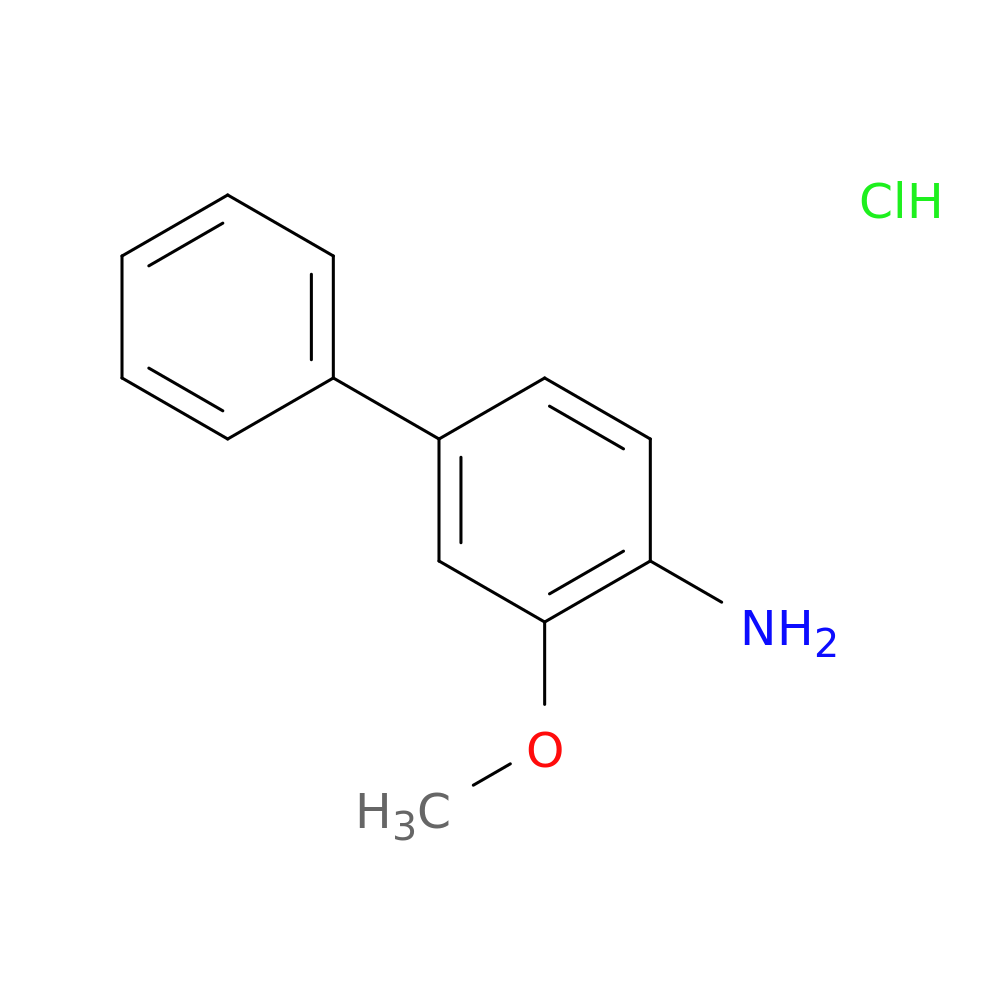 3-methoxy-[1,1'-biphenyl]-4-amine hydrochloride