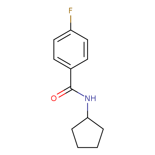 N-cyclopentyl-4-fluorobenzamide