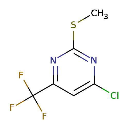Pyrimidine, 4-chloro-2-(methylthio)-6-(trifluoromethyl)-