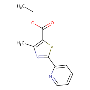 ethyl 4-methyl-2-(pyridin-2-yl)-1,3-thiazole-5-carboxylate