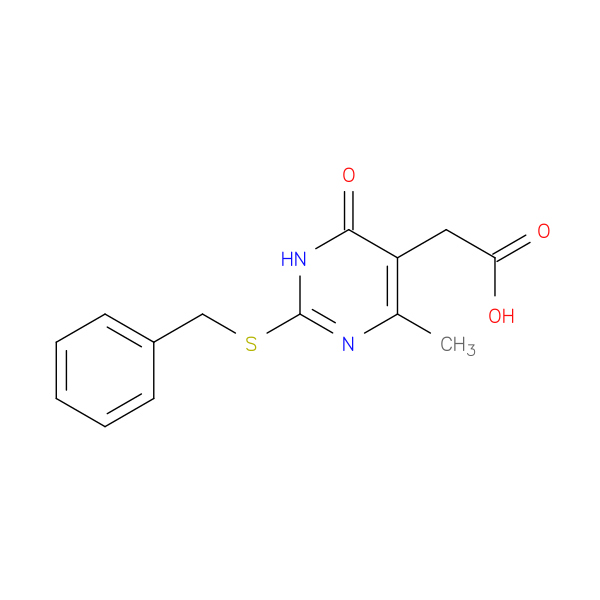 [2-(Benzylthio)-4-methyl-6-oxo-1,6-dihydropyrimidin-5-yl]acetic acid