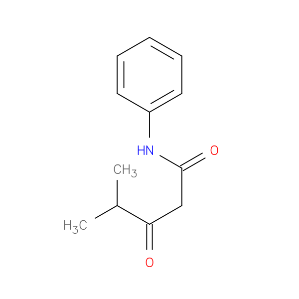Pentanamide, 4-methyl-3-oxo-N-phenyl-