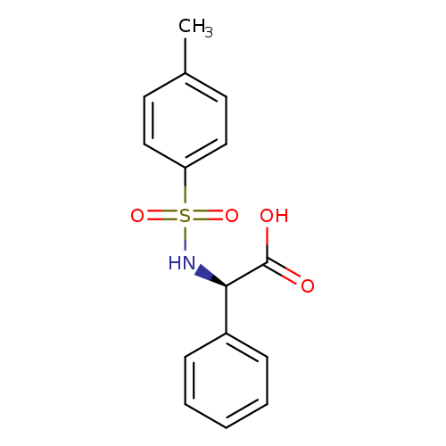 2-([(4-METHYLPHENYL)SULFONYL]AMINO)-2-PHENYLACETIC ACID