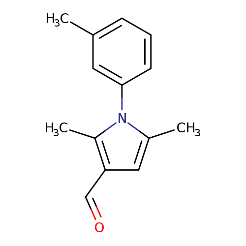 2,5-Dimethyl-1-(m-tolyl)-1H-pyrrole-3-carbaldehyde