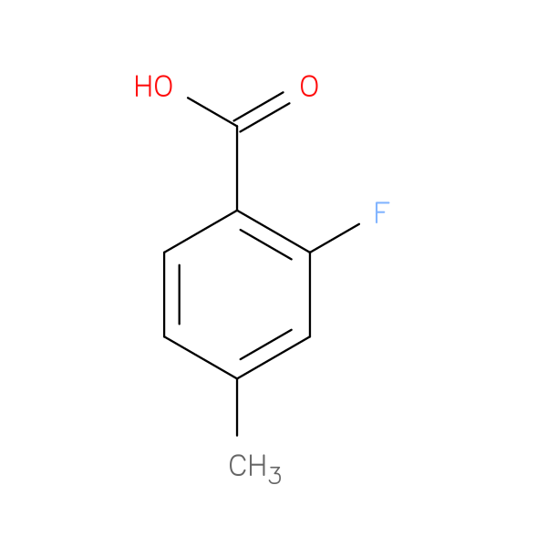 2-Fluoro-4-methylbenzoic acid