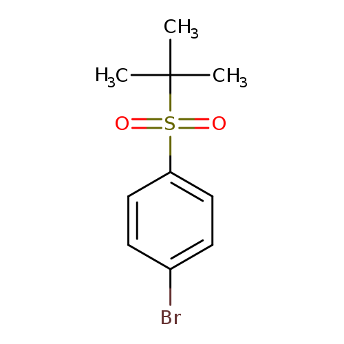 1-bromo-4-(2-methylpropane-2-sulfonyl)benzene