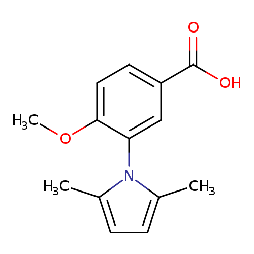 3-(2,5-dimethyl-1H-pyrrol-1-yl)-4-methoxybenzoic acid