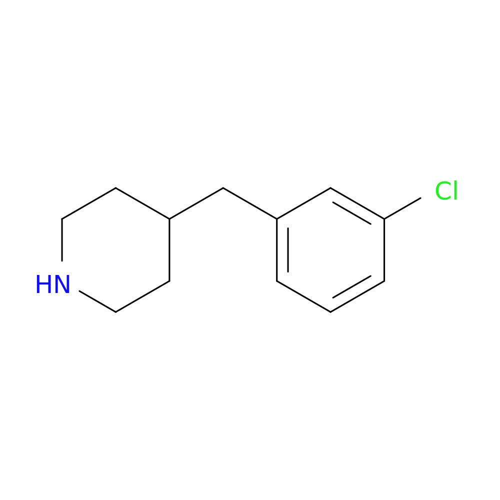 4-(3-Chlorobenzyl)piperidine