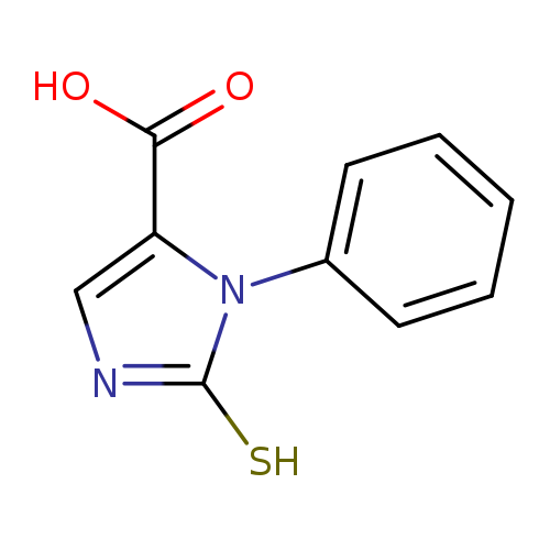 3-Phenyl-2-thioxo-2,3-dihydro-1H-imidazole-4-carboxylic acid