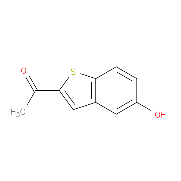 1-(5-hydroxy-1-benzothiophen-2-yl)ethan-1-one